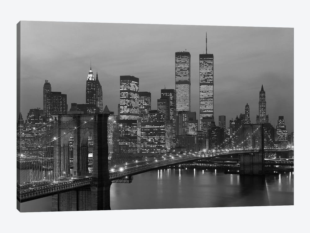 1980s New York City Lower Manhattan Skyline B Vintage Images Icanvas