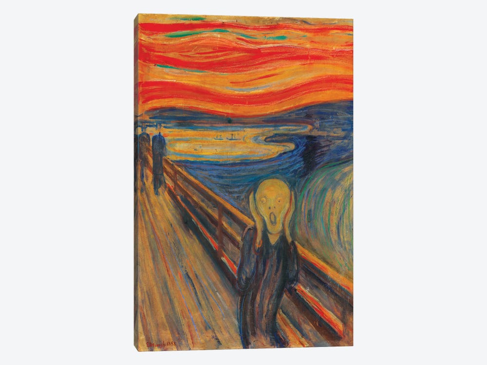 Canvas The Scream Edvard Munch